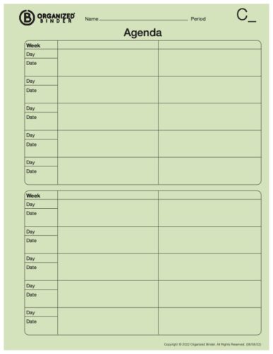 Truth For Teachers - How a daily binder routine teaches students the ...